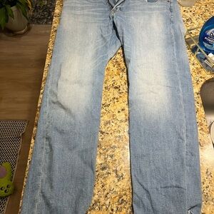 American Eagle Outfitters Light Blue Straight Jeans